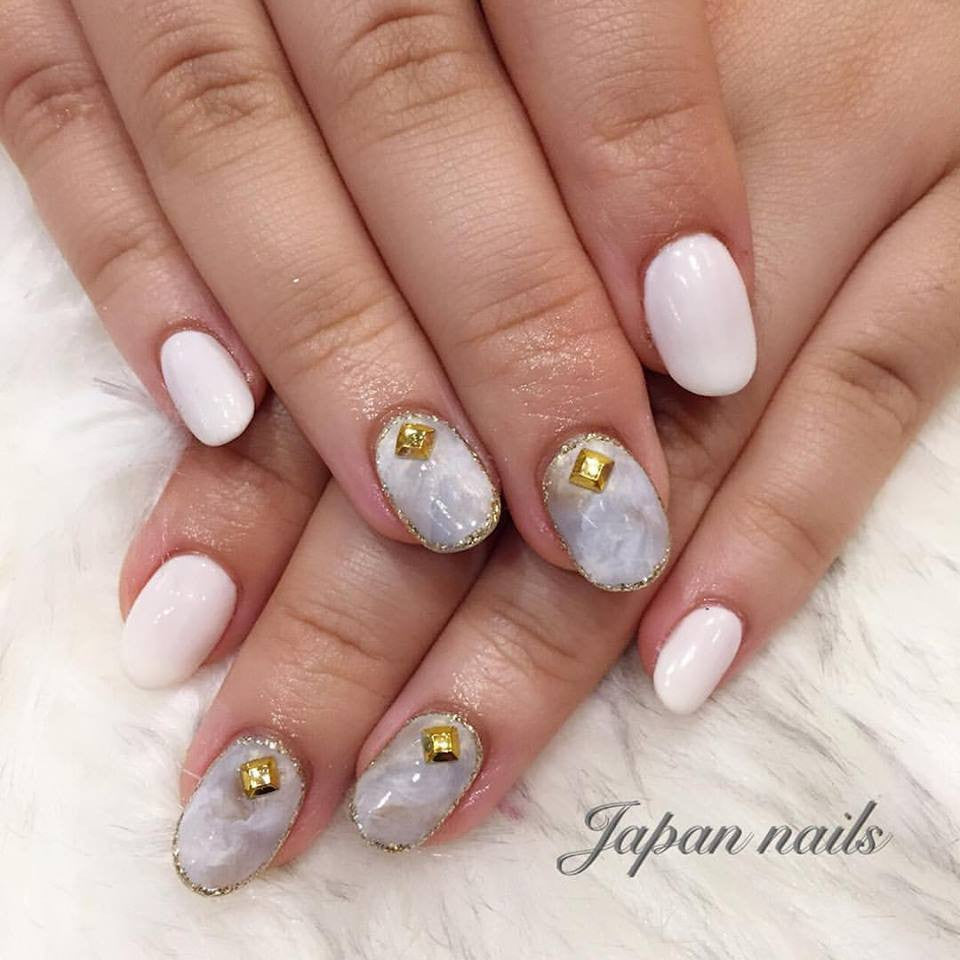Marble stones nails